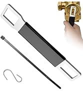 3333 Emergency Gas Shut Off Tool, Dual-Size Gas Valve Wrench with Non-Slip Grip for 1/2" and 3/4"...