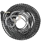 KZ ZS10 Pro IEM Cable, 2 Meter Long in Ear Monitor Cable, CCZ C01 4N OFC Upgraded Earbuds Cord fo...