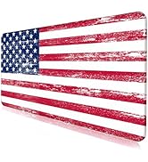 American Flag XXL Extended Mouse Pad, Patriot Large Laptop Pad, Waterproof, Non Slip, Gaming Offi...