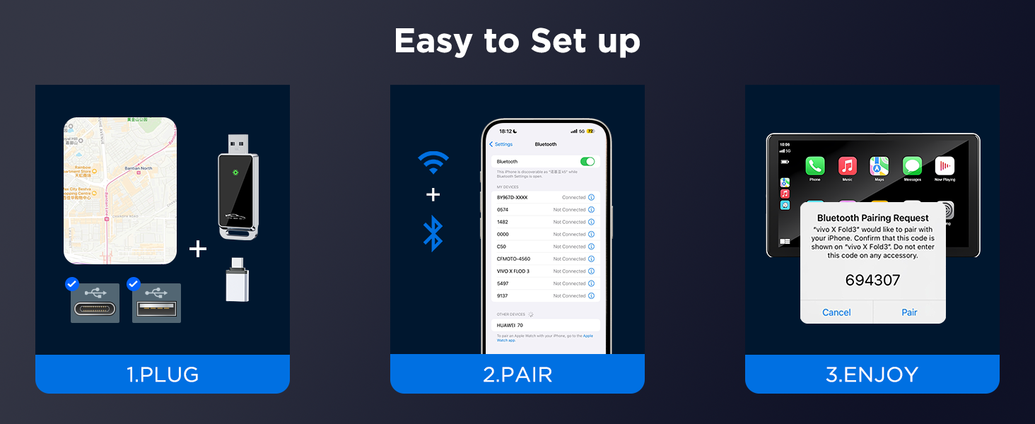 Wireless CarPlay Adapter