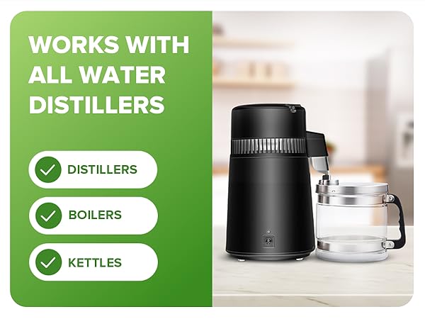 cleaner for distillers, boilers and kettles
