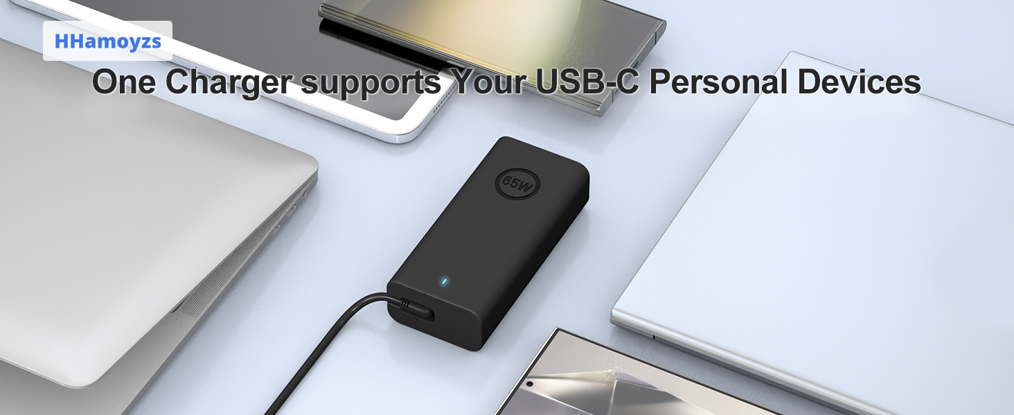 65W laptop charger usb C