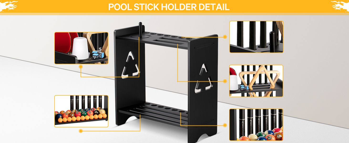 pool cue rack