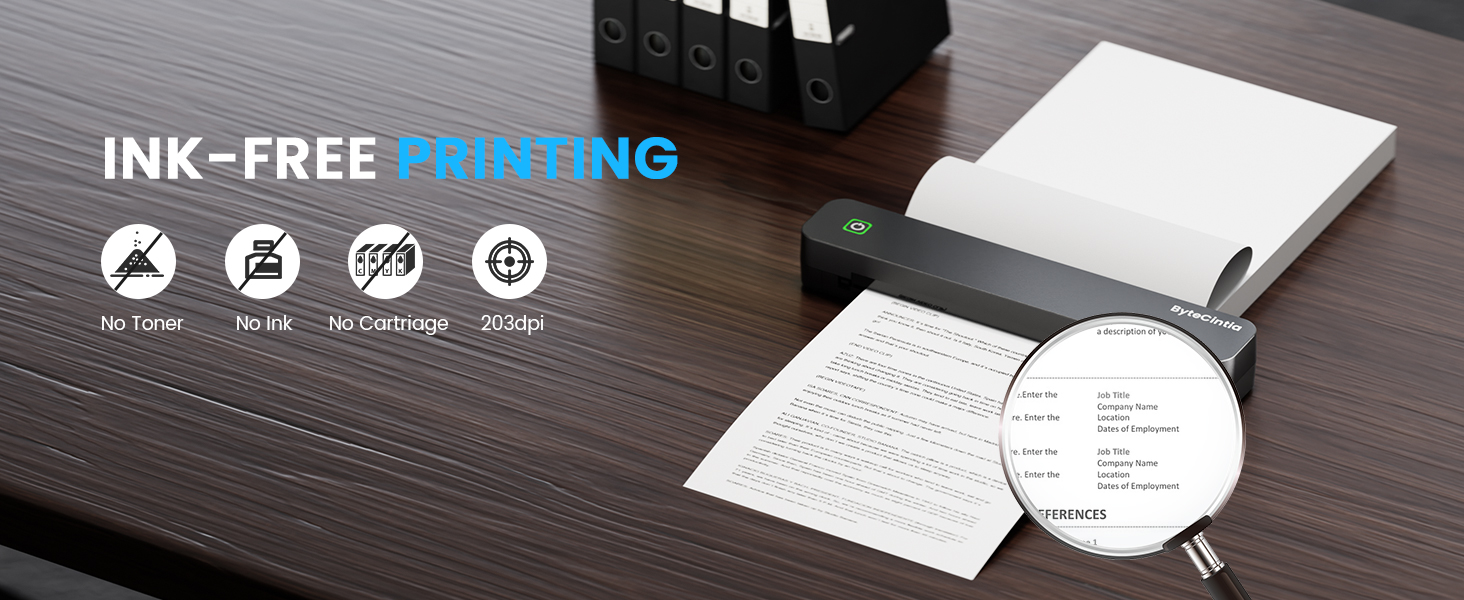 Text reads 'INK-FREE DRAWING' with interface icons shown. Dark desktop setup showing website or application interface.