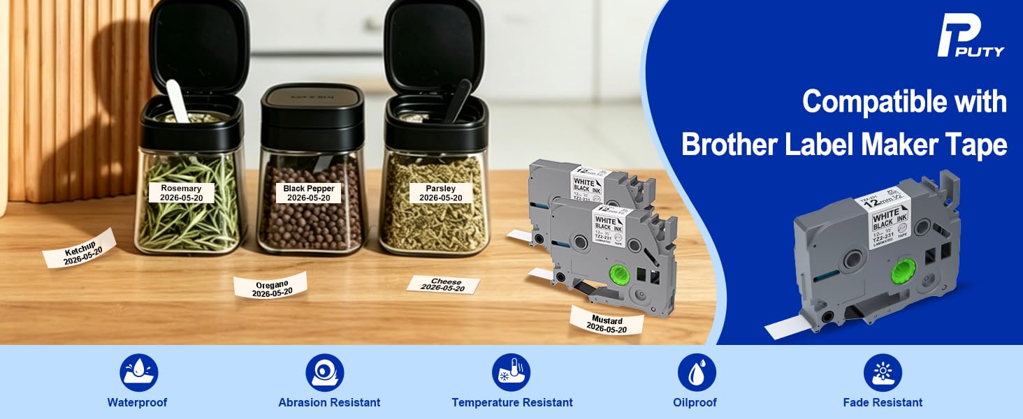 brother label maker tape