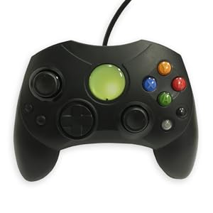 Old Skool Xbox Controller S-Type Wired Game Pad