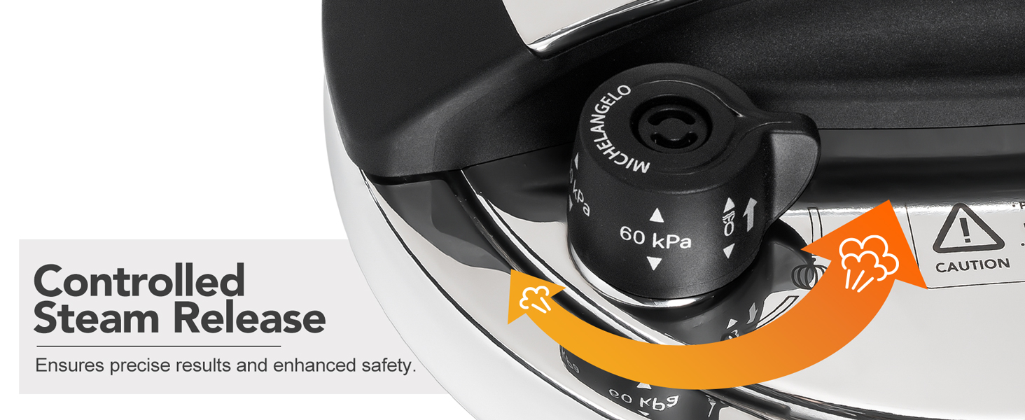 pressure cooker stainless steel pressure cooker with steamer and glass lid for multi-use