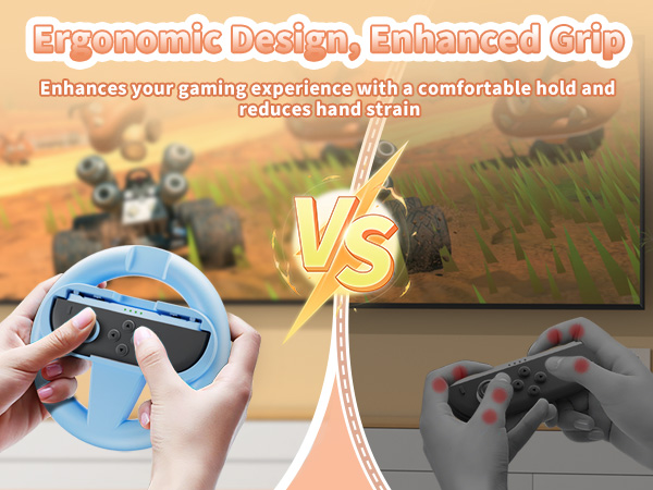 Steering Wheel for Nintendo Switch 2 JoyCon
