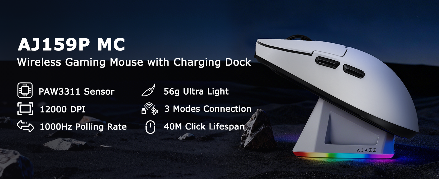 wireless gaming mouse