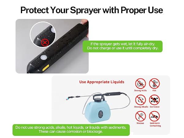 Battery Powered Garden Sprayer