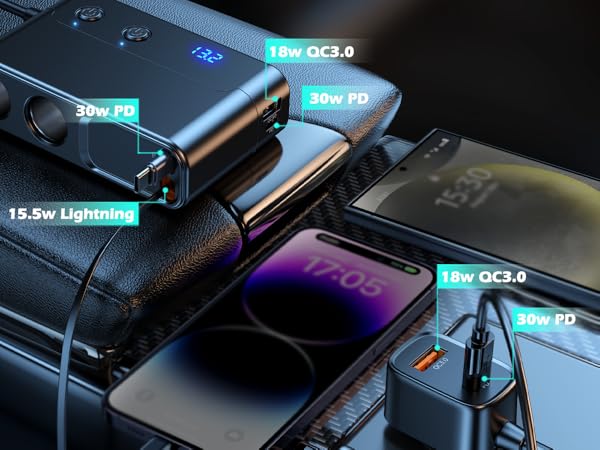 Bluetooth adapter with charger