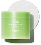 Abib Heartleaf Spot Pad Calming Touch 80pads 5.07 fl.oz. | Korean Acne Soothing Toner Pads for Fa...