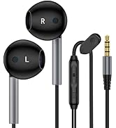 Wired Earbuds Headphones Earphones for Samsung A15 A14 A13 A25 A23 S10 S9 S8 iPhone 6 5, Wired Ea...