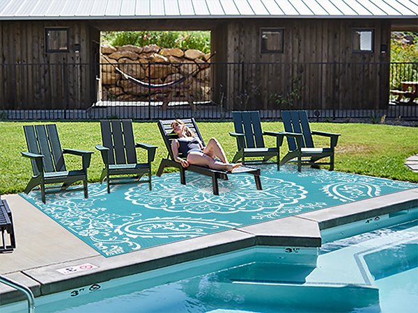 outdoor area rug for beach