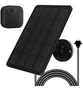 Solar Panel for Blink Camera, Solar Panel 4W Compatible with Blink Outdoor 4 (4th Gen) Camera, So...