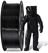 1KG Black PLA Pro Plus High Toughness 3D Filament, Widely Support for FDM 3D Printer/ 3D Pen on M...