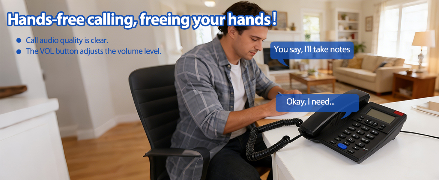 Corded Phone with Caller ID