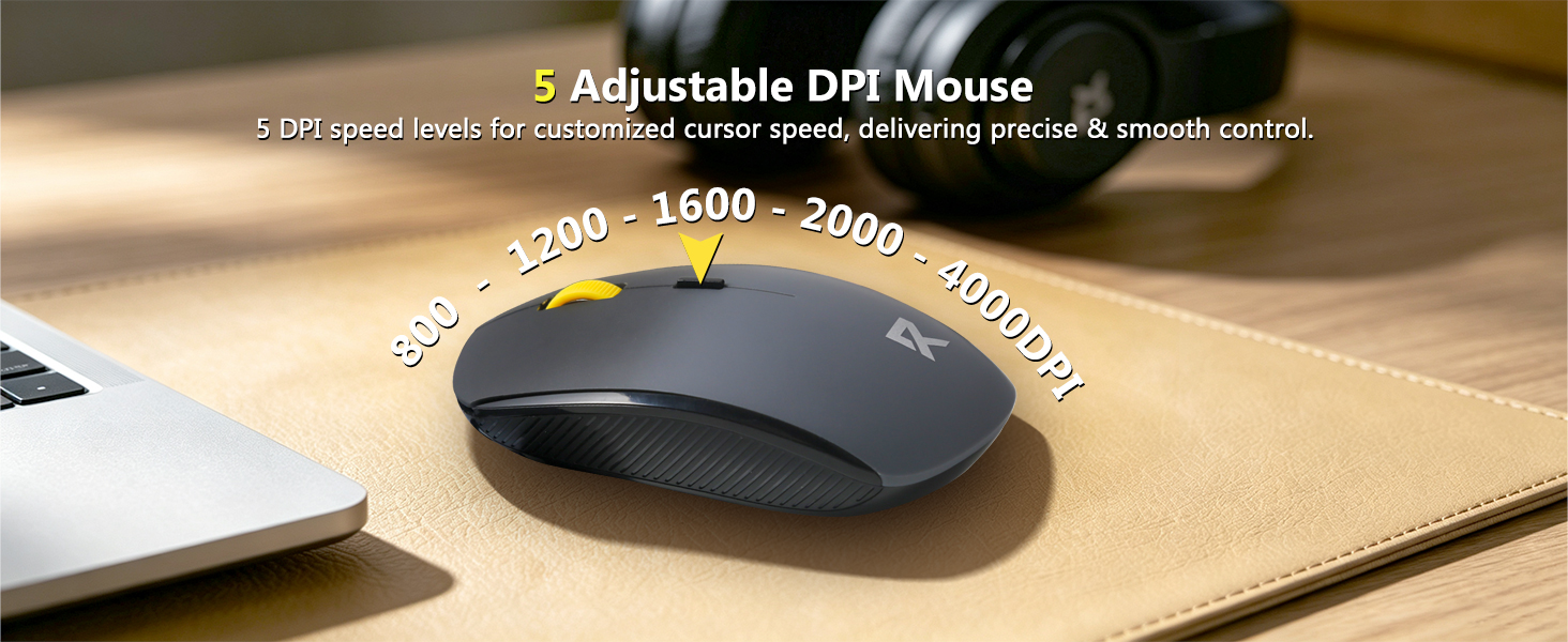 5 Adjustable DPI