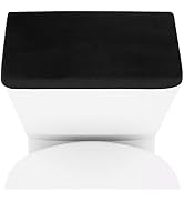 AZHCHKE Stretch Velvet Toilet Tank Lid Cover for Bathroom Super Soft Toilet Tank Cover Luxury Vel...