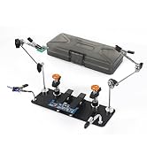 Magnetic Helping Hands Clamp Metal, Adjustable Third Hand Soldering Holder Stand For Small Electr...