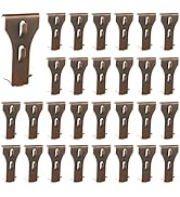 QTLCOHD 36 Pcs Brick Clips, Brick Hook Clips for Hanging No Drill Fit Stabdrad Brick 2-1/2 to 2-3...