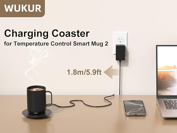 charging coaster compatible with ember temperature control smart mug2