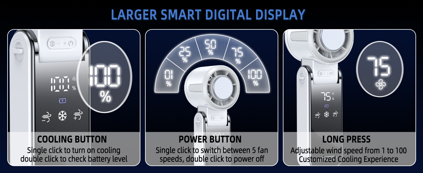 Portable Handheld Turbo Fan