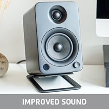 s2 speaker stands for improved sound