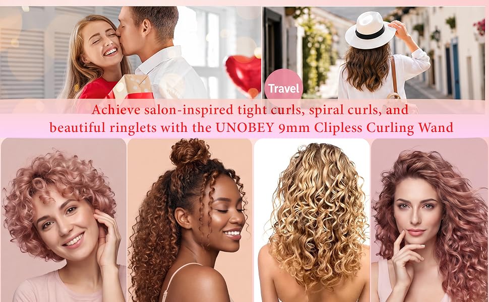 Thin Curling Iron Tiny Hair Curler Thin