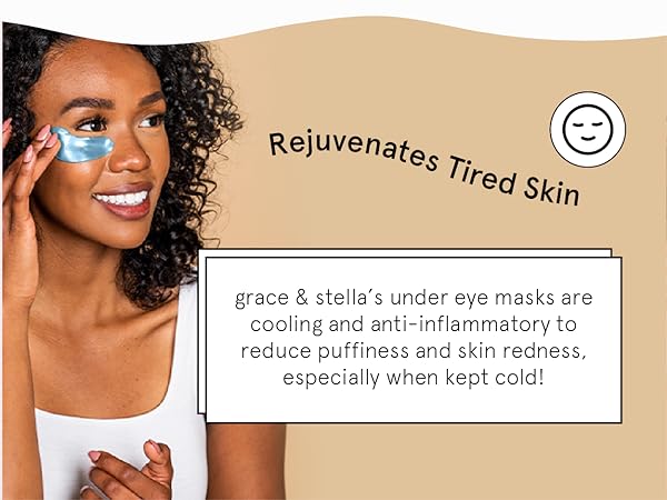 Best eye patches for puffy eyes. Rejuvenate tired skin and dark circles with a cooling effect