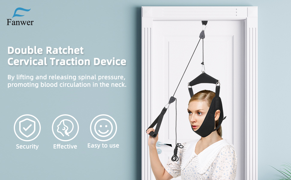 over the door neck traction