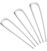 BEoffer French Hair Pin 3PCS Metal Hair Pins for Women Elegant French Twists, Buns and Updos with...