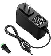 ALITOVE DC 12V 1A Power Supply 1000mA 12W AC/DC Adapter, 100~240V AC to DC 12 Volt 1 Amp 0.6A Con...