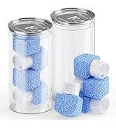 HelpX 8 Pack in 2 Cans Heads,Replacement Pumice Toilet Bowl Cleaning, for Cleaning Toilets, Batht...