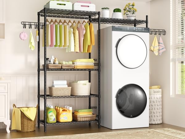 laundry room storage shleves