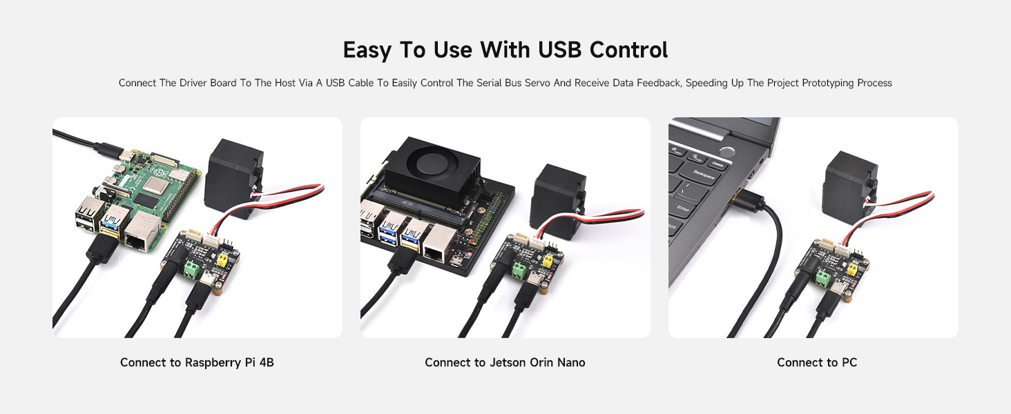 Easy To Use With USB Control