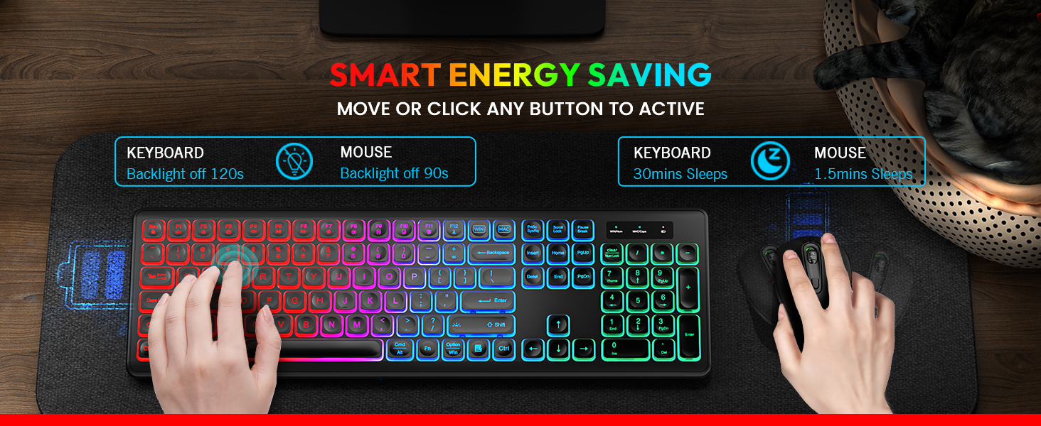 smart sleep mode power saving durable