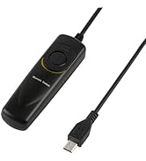 Shutter Release Cable Cord Wired Remote Control Switch Compatible for Sony A6600 A6500 A6400 A630...