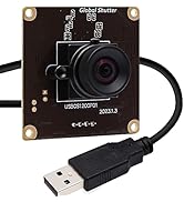 SVPRO Global Shutter USB Camera Module 90fps High Speed Webcam Board 1920x1200 2MP AR0234 UVC Web...