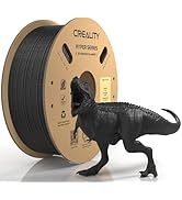 Official Creality Hyper PLA-CF (Carbon Fiber) Filament 1.75mm, High Speed PLA-CF 30-300mm/s 3D Pr...