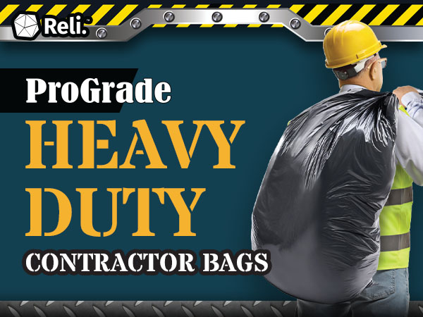 Reli. ProGrade 3 MIL Heavy Duty Contractor Bags
