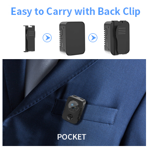 Small Body Hidden Camera Secret Nanny Cam Tiny Recorder HD Video