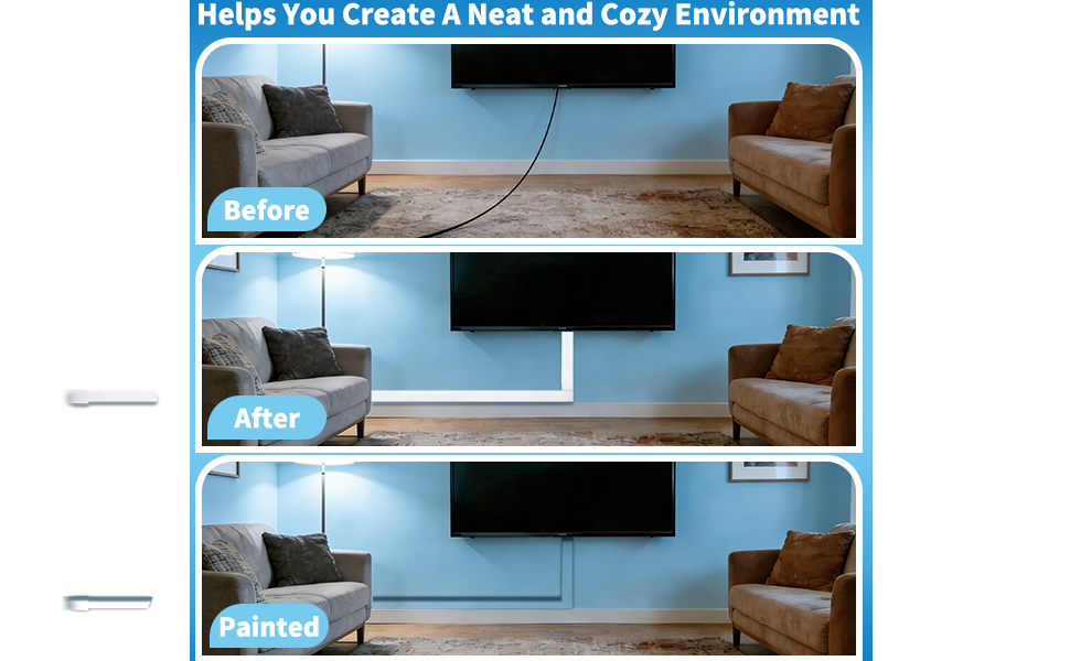 72in Wire Covers for Cords