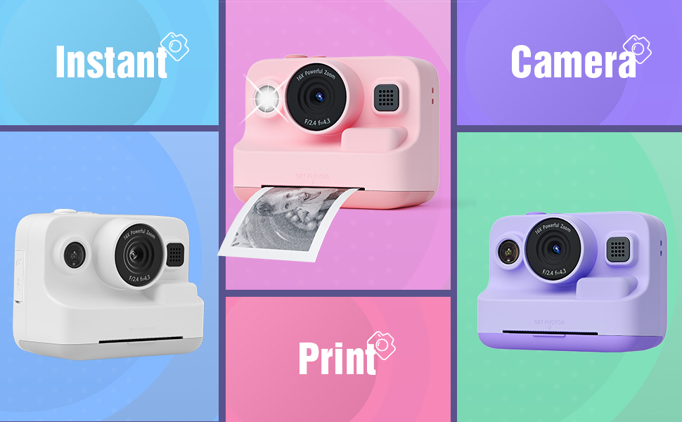 instant print camera