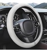 15 Inch Cooling Steering Wheel Cover for Women, Non-Slip Breathable Cooling Car Steering Wheel Co...