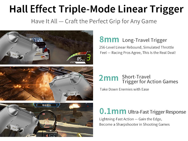 Triple-Mode Hall Triggers – Ultra Fast