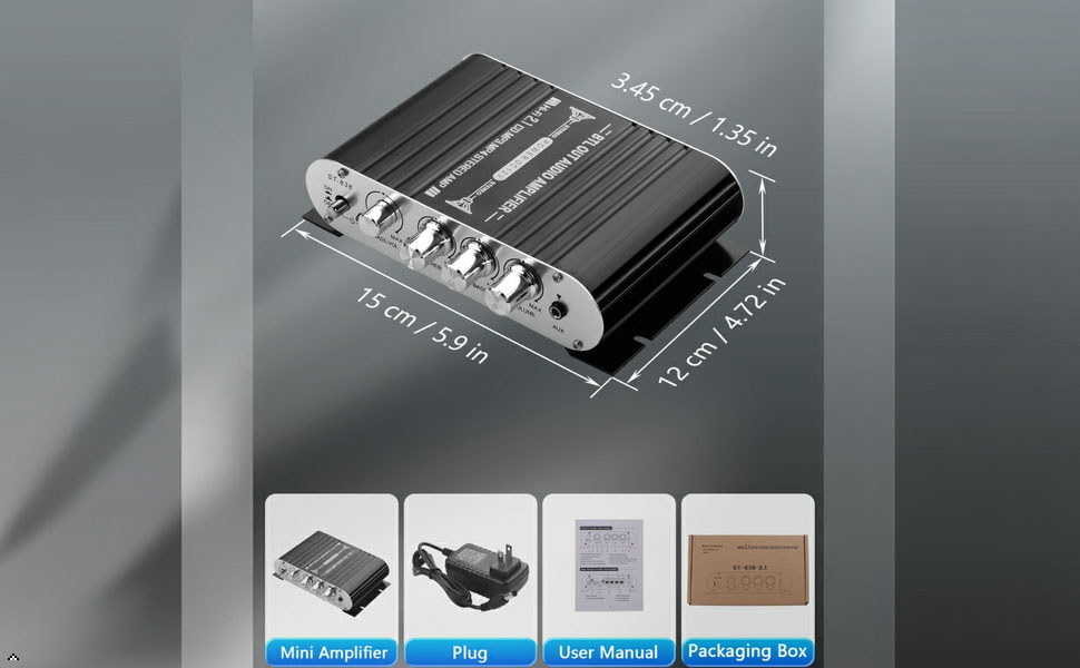 The compact and modern design