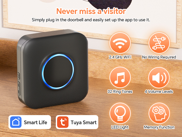 Blink doorbell chime