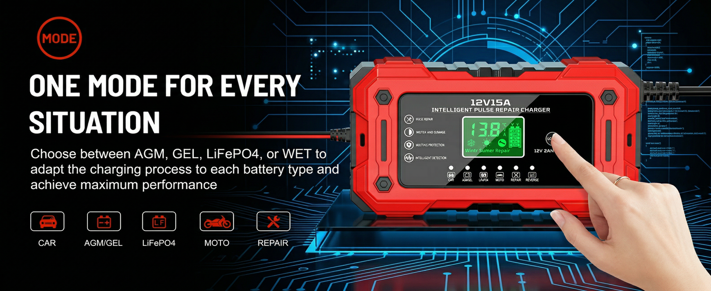 Trickle Car Battery Charger