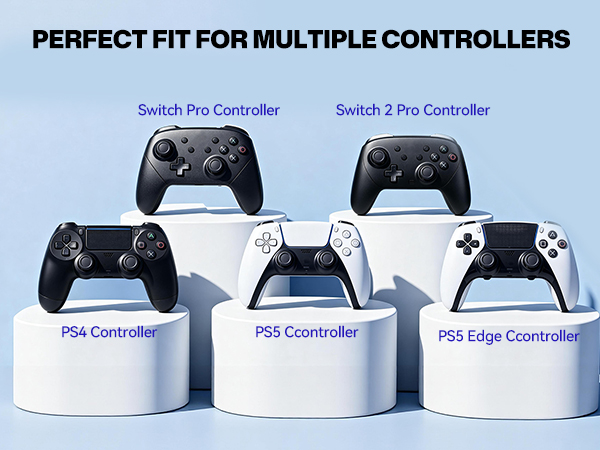 Perfect Fit for PS5, PS4 &amp;amp; Nintendo Switch 2 Pro Controllers